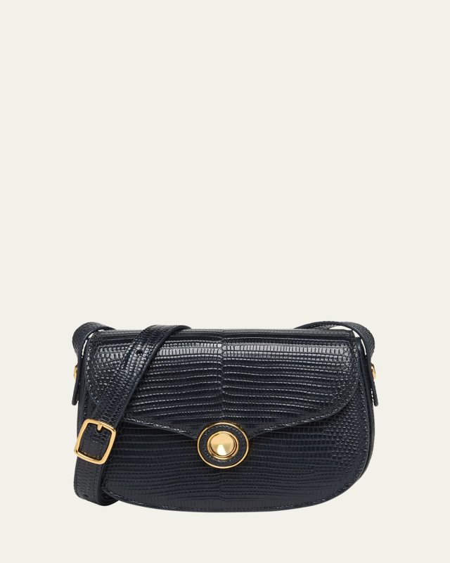 Ghiera Mini Lizard Saddle Crossbody Bag